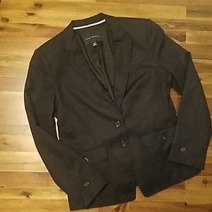 Banana Republic womens Black Stretch Blazer 14